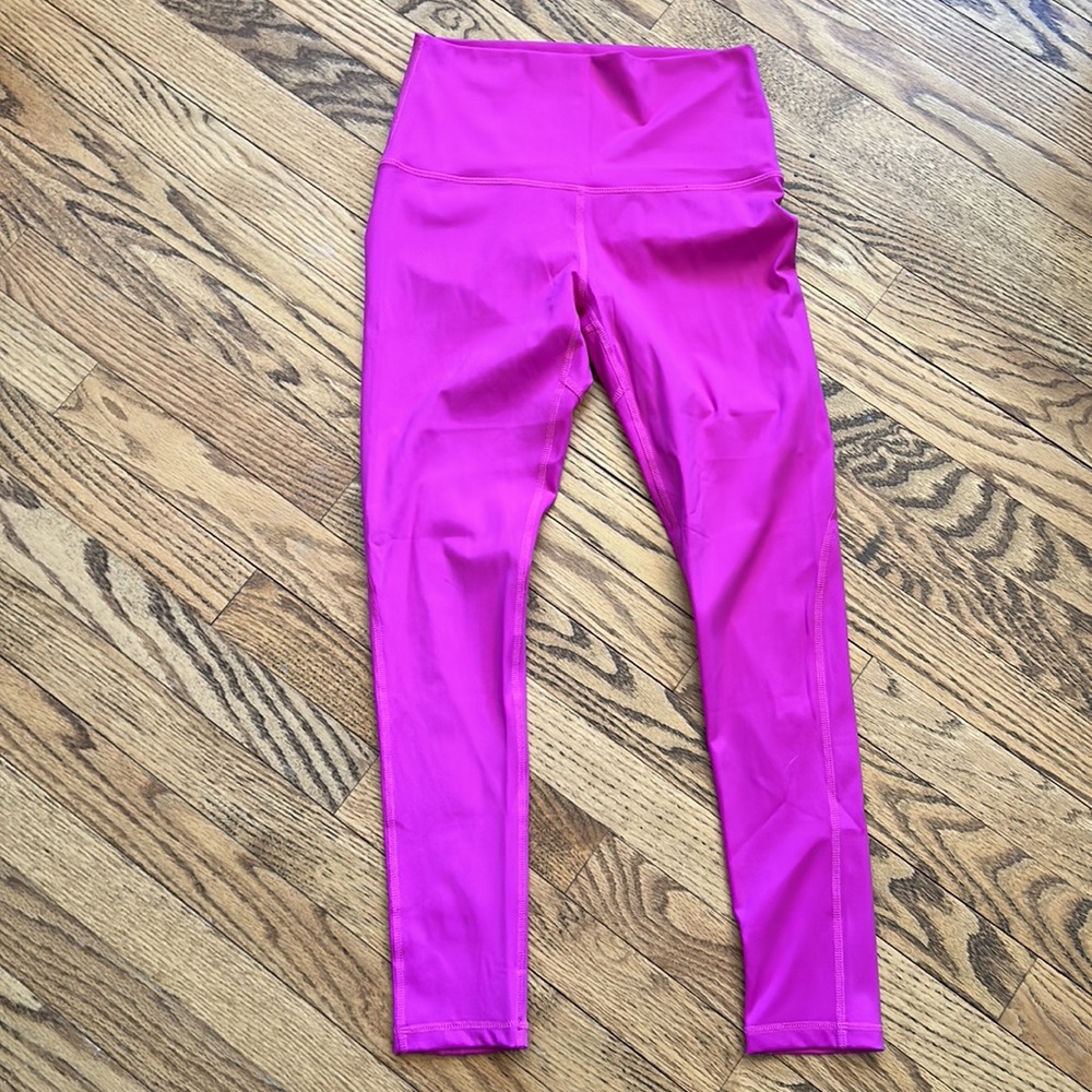 ❤️HP❤️ZYIA fuchsia Brilliant 7/8 Leggings - Picture 7 of 8